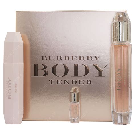 my burberry black gift set|burberry body tender gift set.